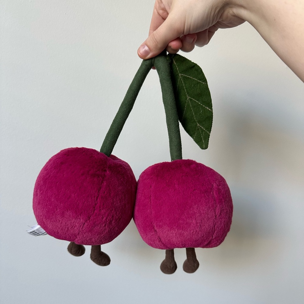 Jellycat Amuseables Cherries - Picture 3 of 3